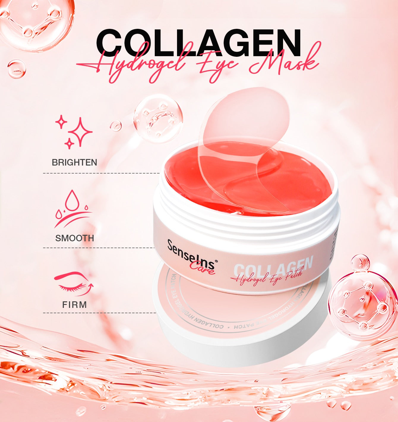 Collagen Hydrogel Eye Patch