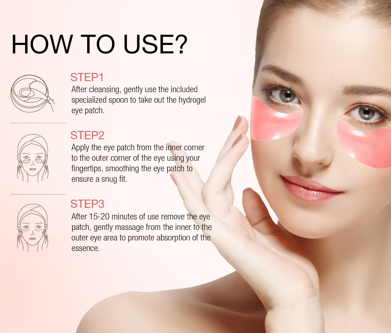 Collagen Hydrogel Eye Patch